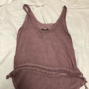 Young, fabulous and broke scoop neck tank top